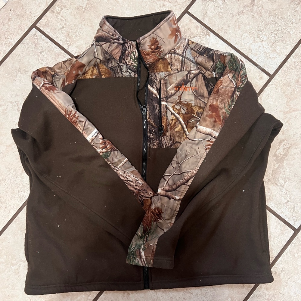 Habitat Camouflage and Brown Men's Jacket